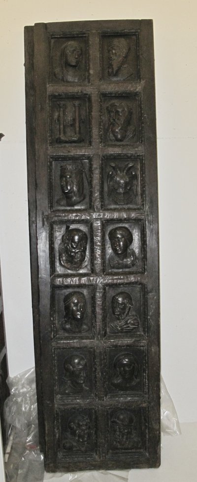 录音室门，1500年代。 作者 不明