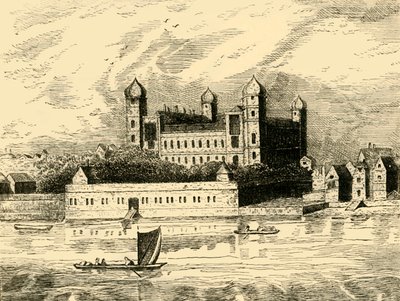 萨福克议院。根据Hollar。，1881年。 作者 不明