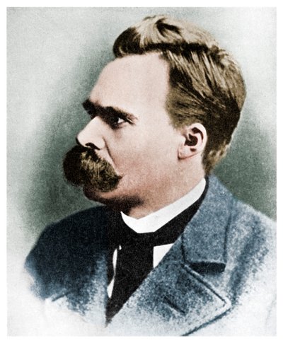 超人：尼采（Friedrich Nietzsche），德国哲学家，19世纪，1956年 作者 不明