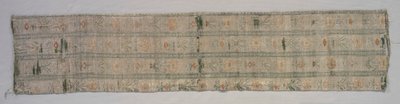 环绕于1600年代初期的土耳其丝绸靠垫套。 作者 不明