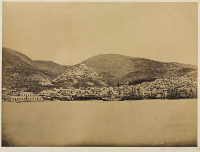 Syros，黎凡特贸易中心，c。 1850年代。 作者 不明
