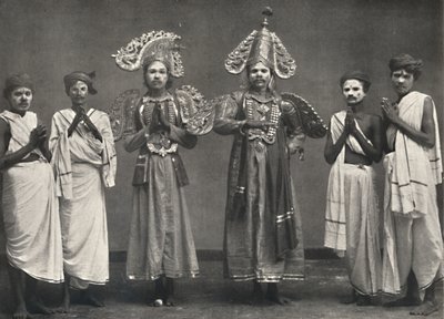 Shakuntalavilasa的场景，Shakuntala的游戏，1926年 作者 不明