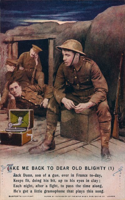 带我回到亲爱的Old Blighty 1，c1916。 作者 不明