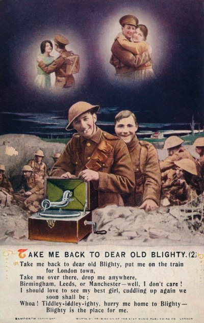 带我回到亲爱的Old Blighty 2，1916年。 作者 不明