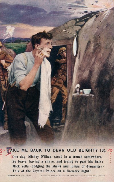 带我回到亲爱的老枯病3，c1916。 作者 不明