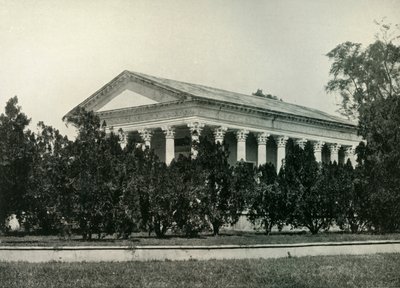 1925年在Barrackpore的名望神庙。 作者 不明