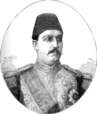 图菲克（Tewfik），埃及Khedive，c1882 作者 不明