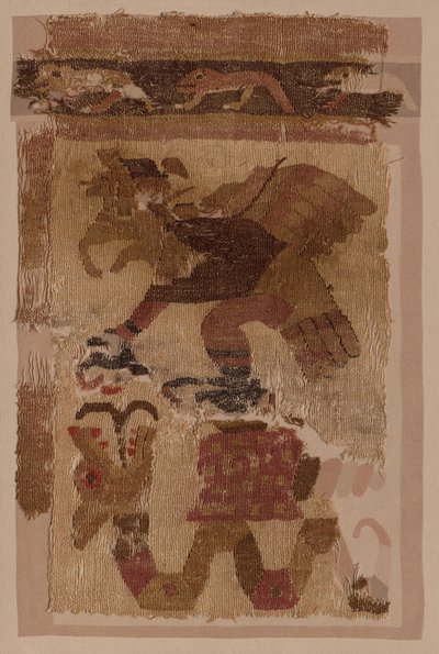 纺织品碎片，约50-650。 作者 不明