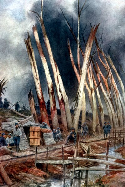 1917年在Yser的0感觉 作者 不明