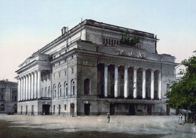 俄罗斯圣彼得堡亚历山大港剧院，c1890-c1905 作者 不明