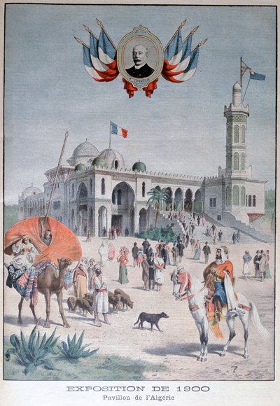 1900年巴黎世界博览会阿尔及利亚馆，1900年 作者 不明