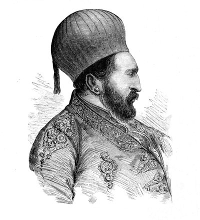 阿米尔（Ameer Yakoub Khan），约1880年 作者 不明