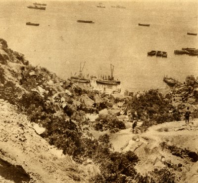 加利波利的安扎克殖民地，Gaba Tepe 作者 不明