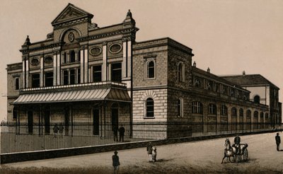 雅茅斯水族馆，建于1880年。 作者 不明