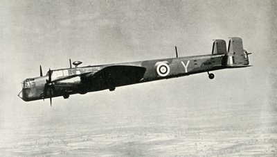 阿姆斯特朗·惠特沃斯·惠特利（Armstrong Whitworth Whitley），1941年。 作者 不明