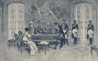 斐迪南被捕，1807年，1896年。 作者 不明