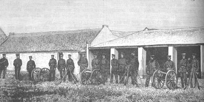 南非共和国炮兵，大约1880年代 作者 不明