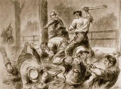 慕尼黑刺杀 "乔治-赫希曼同志"》，1927年5月26日 1938年 作者 不明