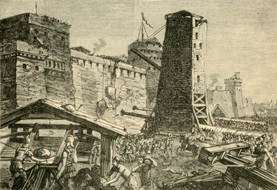 1890年，对罗德岛的进攻。 作者 不明