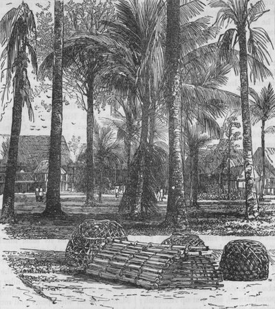 驻军营房，伯奇先生和英内斯上尉的坟墓，1876年，建于1880年 作者 不明