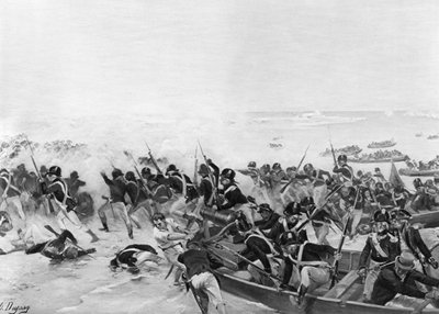 1801年，埃及阿布基尔战役 作者 不明