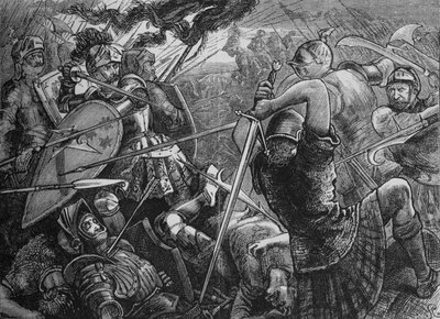 弗洛登战役，1513年9月9日，c1880。 作者 不明