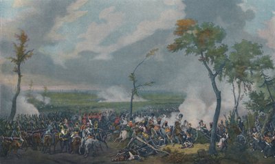 哈瑙战役，1813年10月30日，1896年。 作者 不明