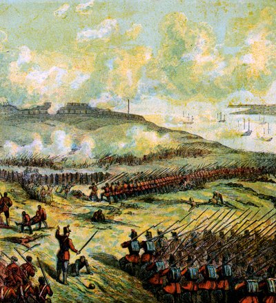 英克曼战役，1854年，c1850年代 作者 不明