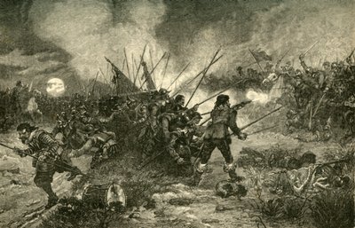 1890年7月2日，马斯顿沼泽战役。 作者 不明