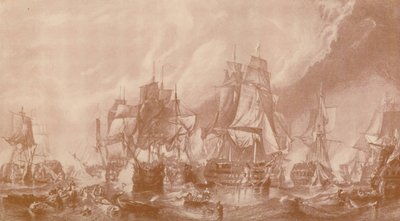 特拉法加战役，1805年，1896年。 作者 不明