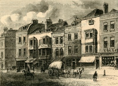 自治市镇，高街，1825年，建于1878年。 作者 不明