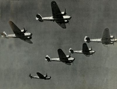 布里斯托·布伦海姆（Bristol Blenheim），1941年。 作者 不明