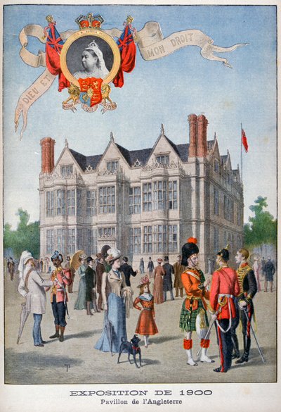 1900年世界博览会英国馆，巴黎，1900年 作者 不明