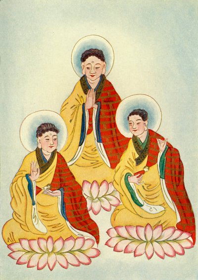 佛教的三合会》，1922年。 作者 不明