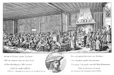 兰波瑙歌舞表演，1885年 作者 不明