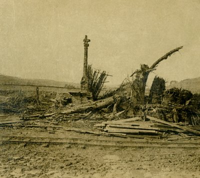 法国北部LesÉparges的Cal髅地（c1914至c1918）。 作者 不明