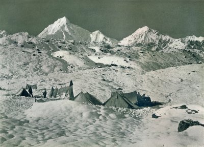 Jongsong La下面的营地，c1903 作者 不明