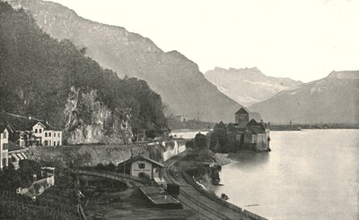 1895年，瑞士西庸城堡。 作者 不明