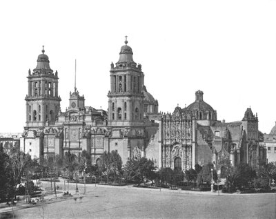 大教堂，墨西哥城，墨西哥，c1900年。 作者 不明