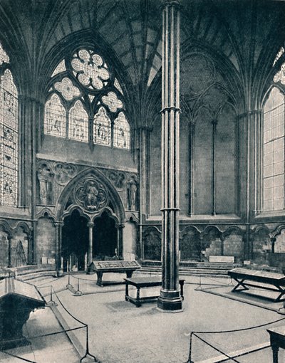 The Chapter-House，威斯敏斯特，1902年 作者 不明