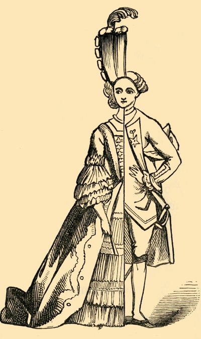 骑士骑士，1878年。 作者 不明