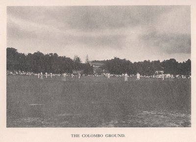 锡兰科伦坡板球场，1912年。 作者 不明
