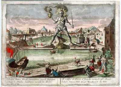 罗德巨像，1760年 作者 不明