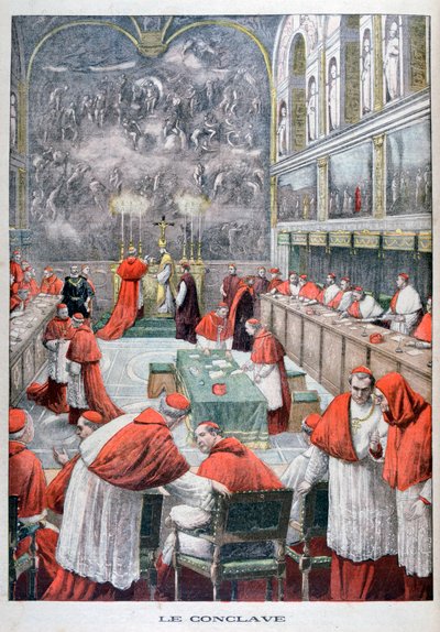 The Conclave，1903年 作者 不明