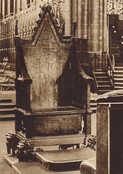 加冕椅子和斯康饼，1937年 作者 不明