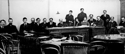 俄罗斯人民委员会理事会，c1917-c1918。 作者 不明