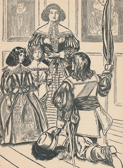 伯爵夫人收到横幅，c1907 作者 不明