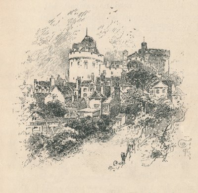 宵禁塔，1895年 作者 不明