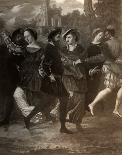 跳舞的画面，c1532，1902年 作者 不明