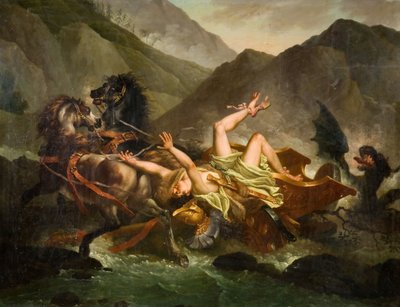 The Death Of Hippolytus, 1780-1820. 作者 不明